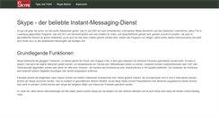 Desktop Screenshot of meinskype.de